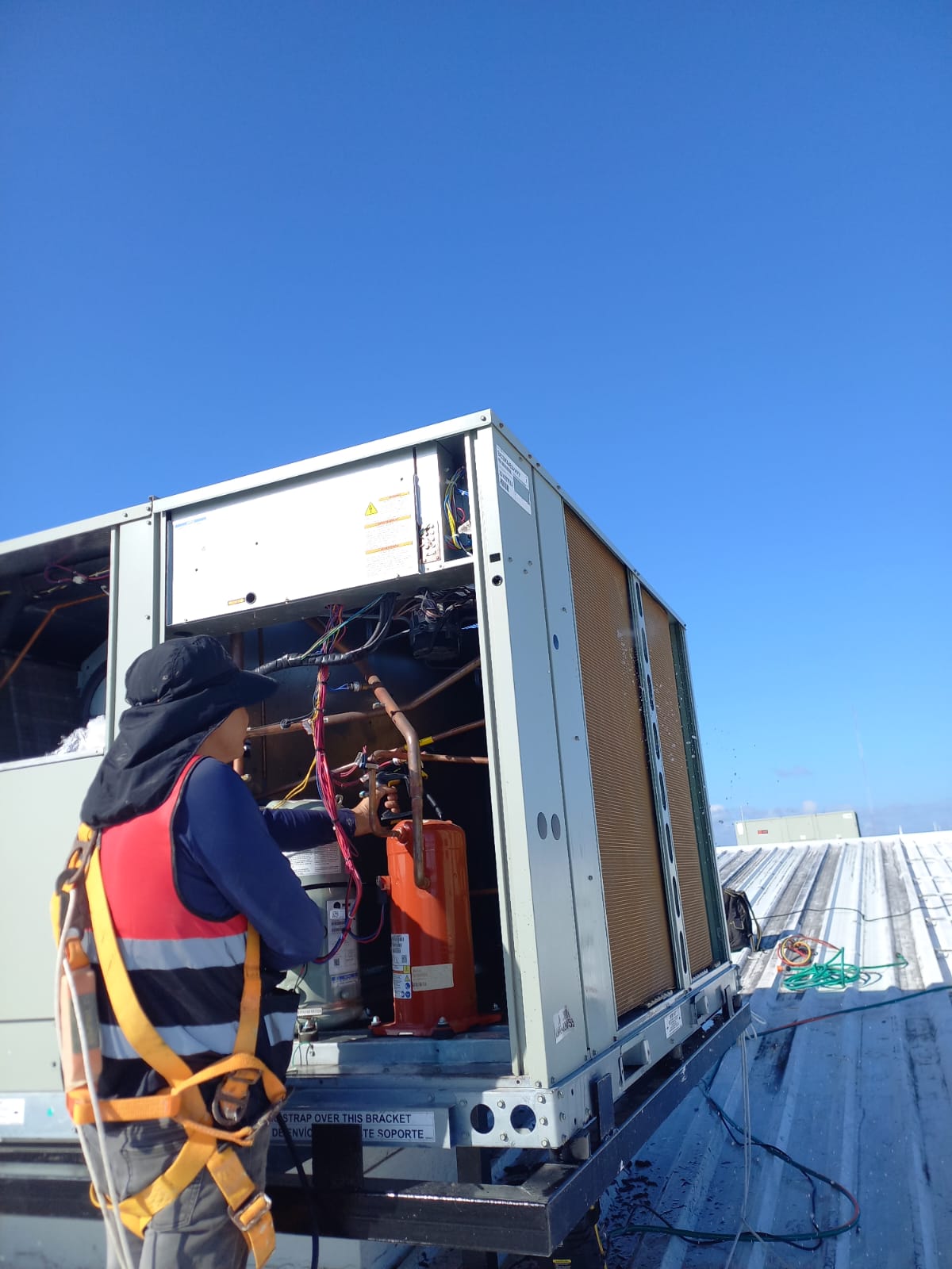 Mantenimiento equipo HVAC