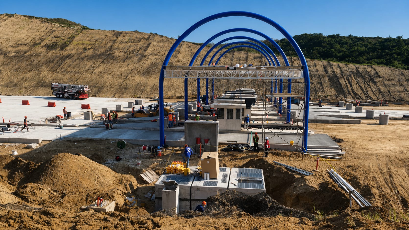 Infraestructura de arcos — NAMTEL