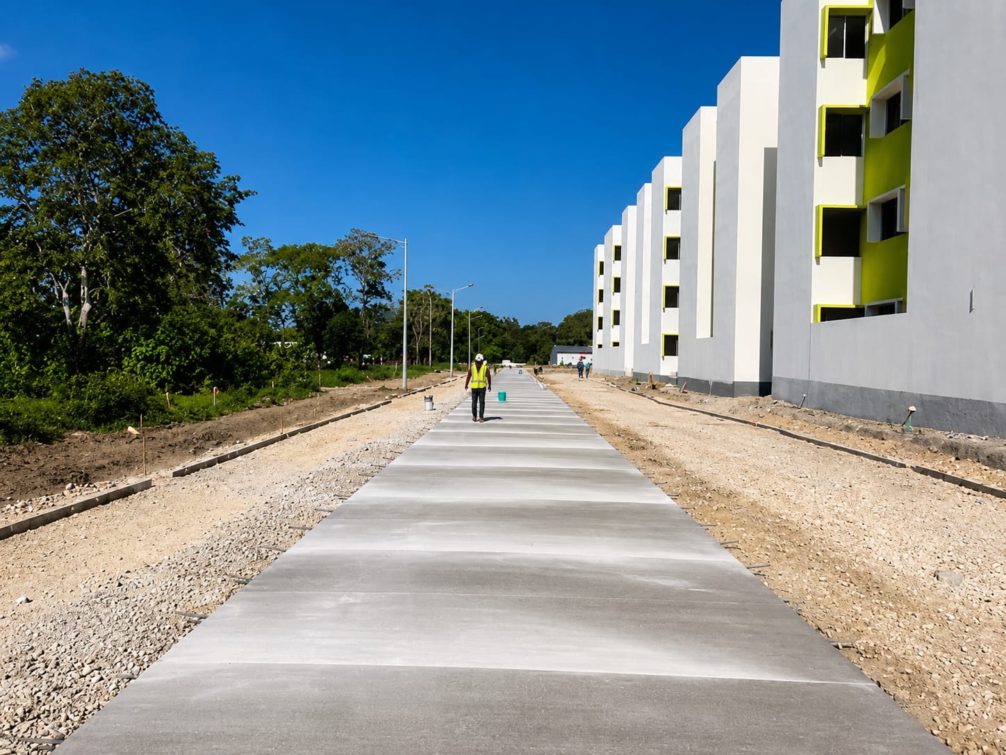 Complejo residencial construido por NAMTEL
